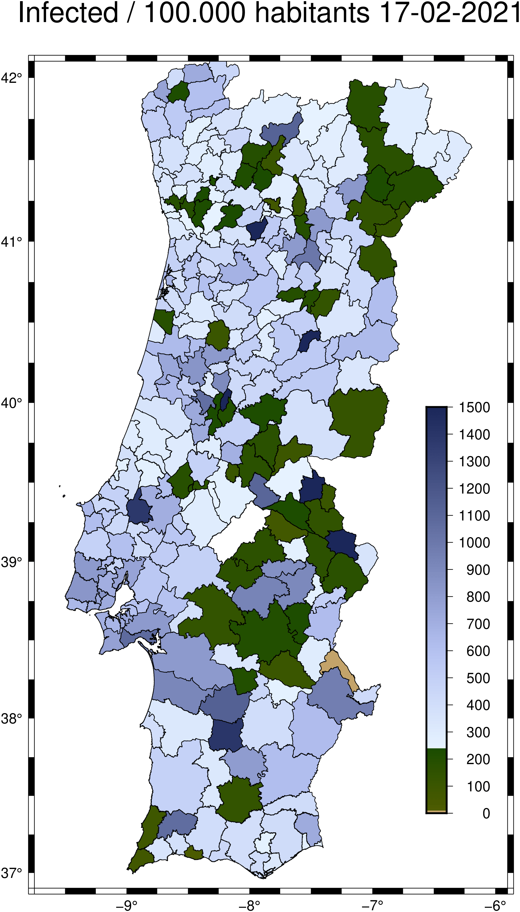 DCW choropleth